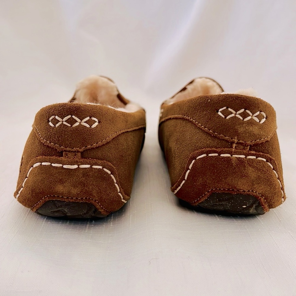 New / UGG~Tan Suede Loafers / Ansley Slipper~Ultimate In Luxury & Comfort - Picture 6 of 16